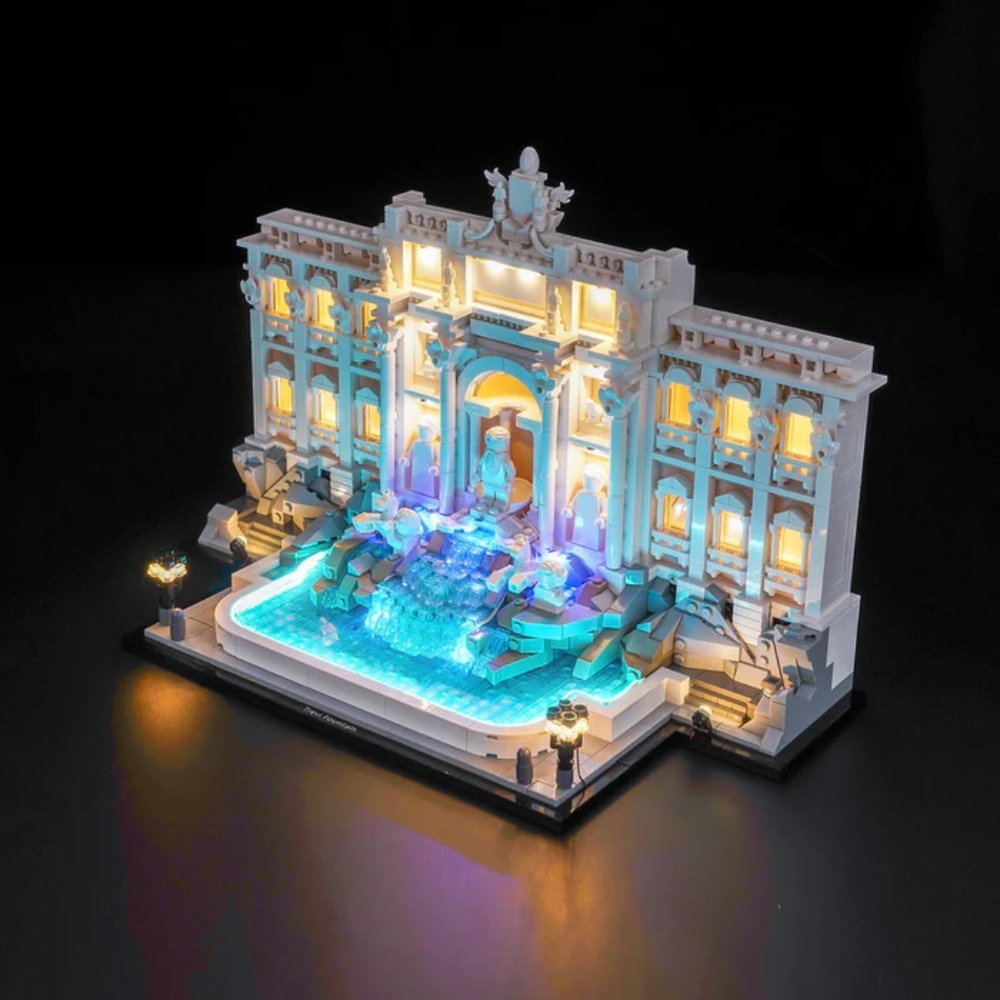 BrickBling Light Kit for LEGO Architecture Trevi Fountain 21062